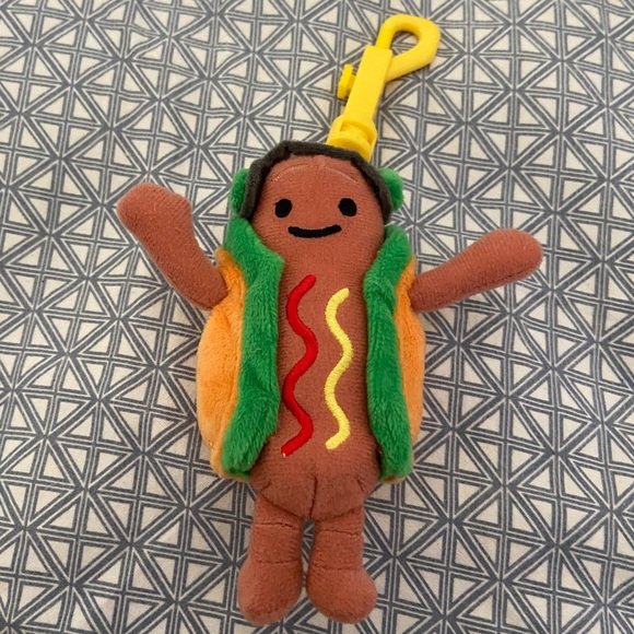 dancing hot dog plush